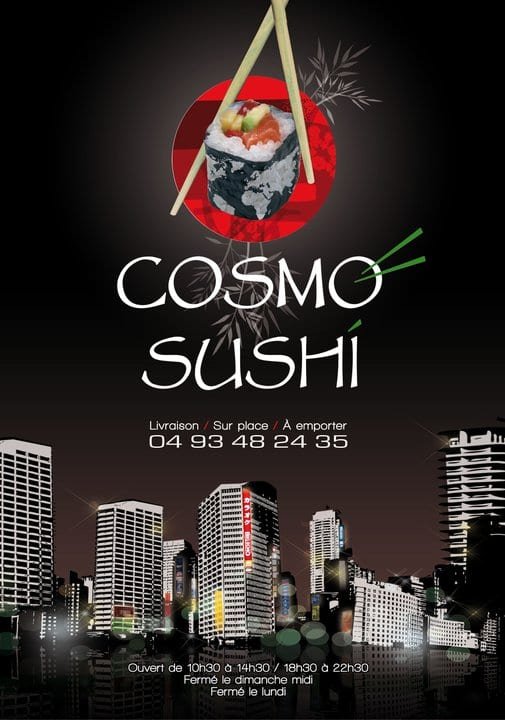 Cosmo Sushi, Mandelieu ou Mougins ?