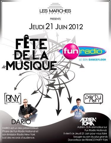 les marches club cannes