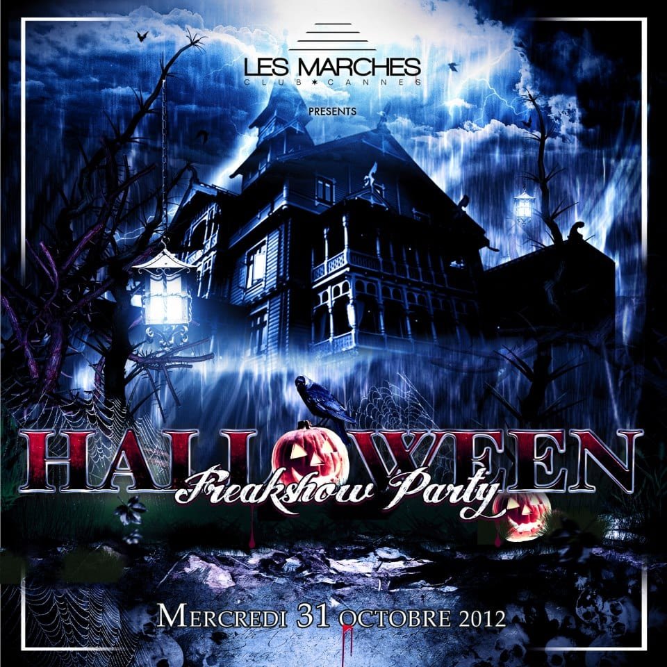 les marches club halloween cannes