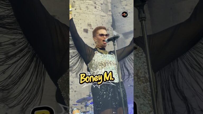 Dans le cadre du partenariat avec le Positiv Festival à Orange, Boney M.