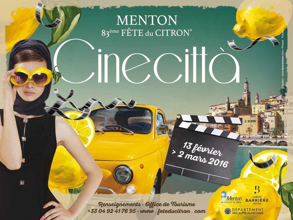 83ème Fête du Citron de Menton « Cinecittà »