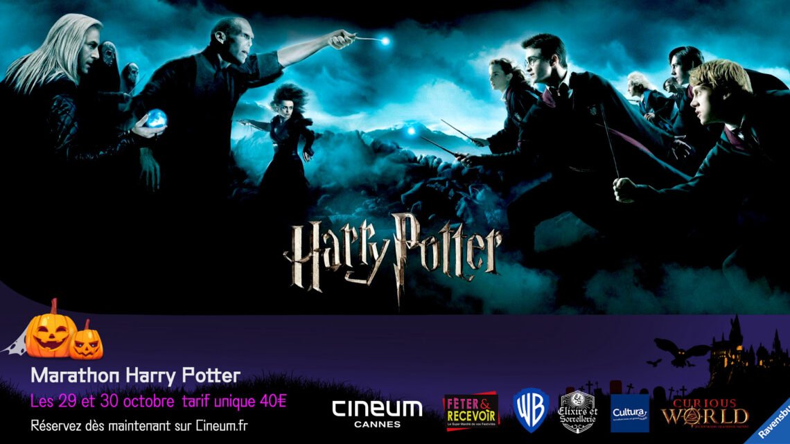 Revisionnez tous les films Harry Potter au Cineum de Cannes (29/30 oct) Revisionnez tous les films Harry Potter au Cineum de Cannes (29/30 oct)