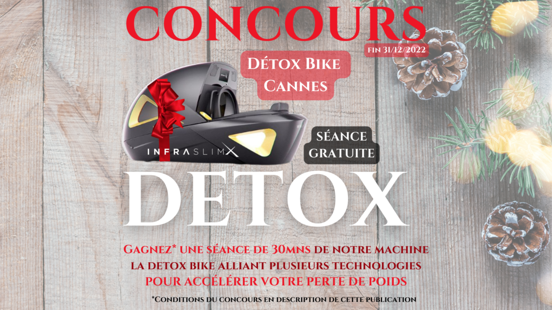 CONCOURS : Gagnez votre séance de DETOX BIKE à CANNES !