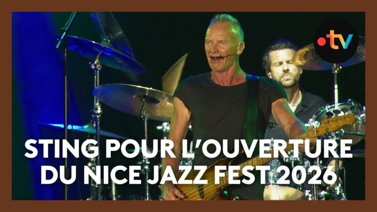 Sting, 74 ans, toujours la pêche, il fait le plein pour la soirée d’ouverture du Nice Jazz Fest 2026