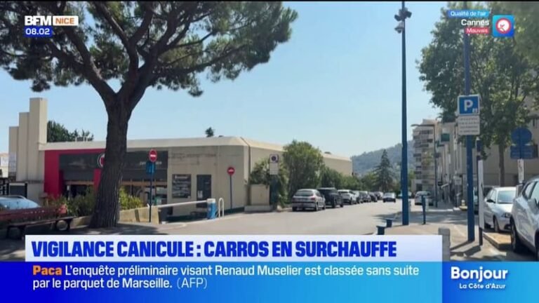 Vigilance orange canicule : plus de 38 degrés à Carros !