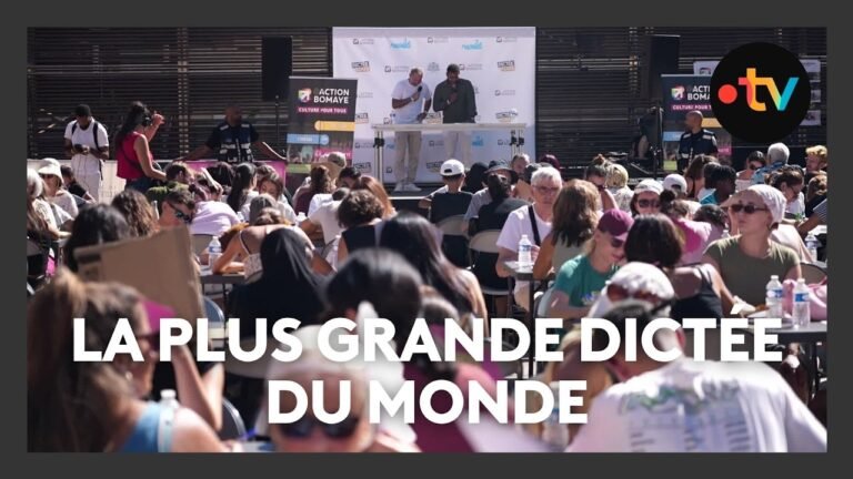 La « plus grande dictée du monde », lue par Dimitri Payet à Marseille