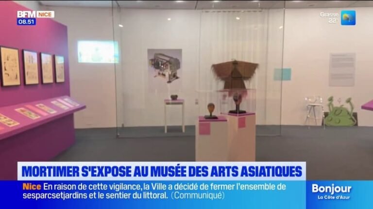 L’été chez nous : Mortimer s’expose au musée des arts asiatiques de Nice