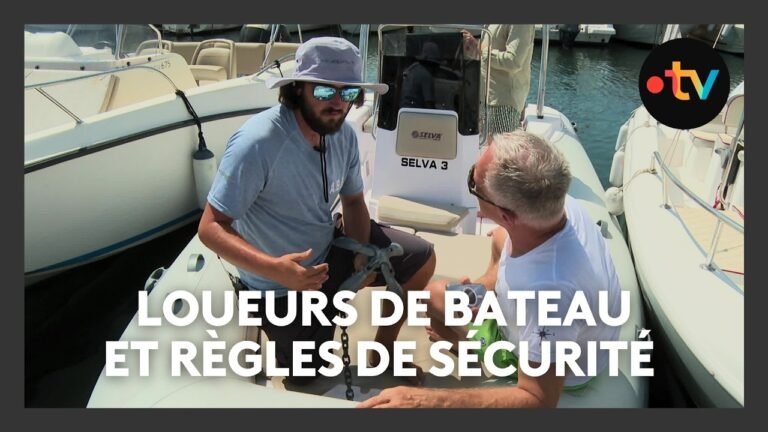 Quelles sont les règles de sécurité données par les loueurs de bateau avant de partir naviguer ?
