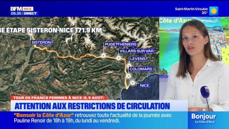 Tour de France Femmes : attention aux restrictions de circulation ce week-end pour l’arrivée