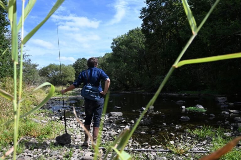 « Cette année est à oublier » : la sécheresse en Creuse pousse les pêcheurs de truite à ranger leurs cannes