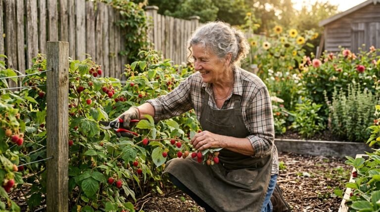 Framboisiers en septembre : ce geste des anciens double la récolte l’an prochain