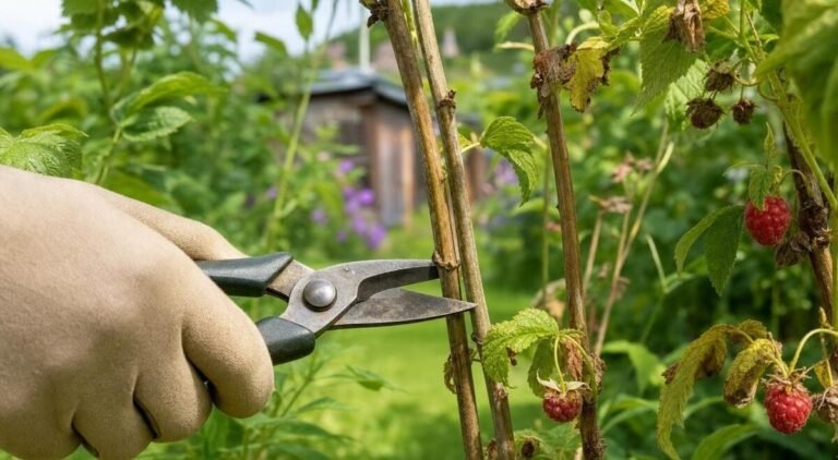 Framboisiers : l’erreur de taille en septembre qui compromet toute votre future récolte de fruits
