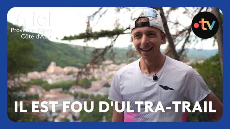 Il est fou d’ultra-trail, le Dignois Vincent Esmiol se prépare pour la Diagonale des fous