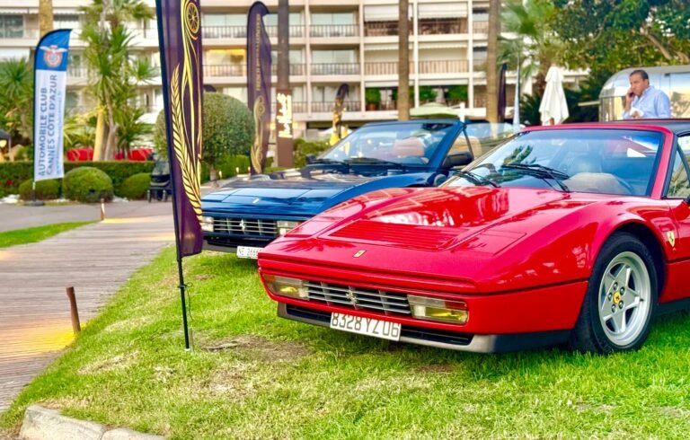 La pelouse de cet hôtel de Cannes accueille un grand concours d’élégance automobile ce dimanche