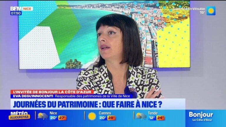 L’invitée de Bonjour la Côte d’Azur du vendredi 18 septembre 2026 – Eva Degl’Innocenti