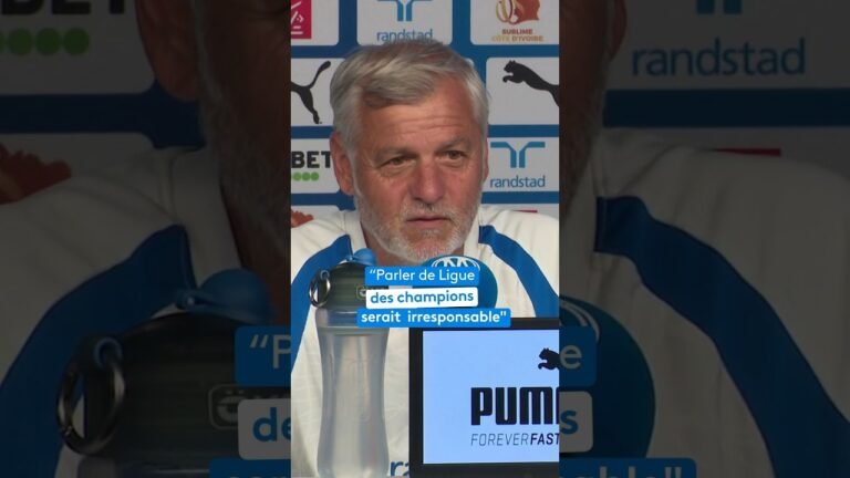 « Parler de Ligue des Champions serait irresponsable » – Bruno Genesio