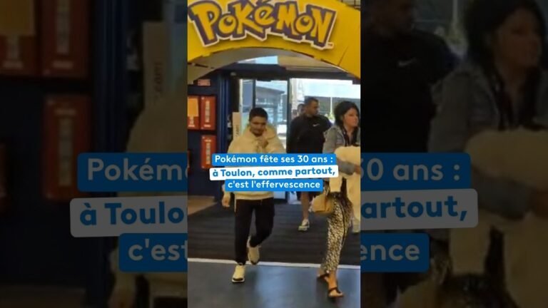 Pokémon fête ses 30 ans : à Toulon, comme partout, c’est l’effervescence