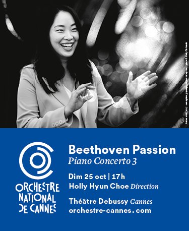 25/10 à Cannes : Concert d’ouverture du mandat de Holly Hyun Choe