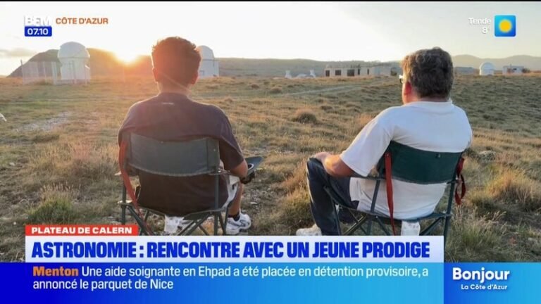 À 15 ans, il photographie les merveilles de l’univers depuis le plateau de Calern