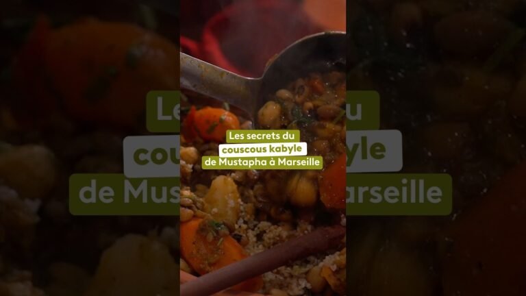 Découvrir le couscous kabyle de Mustapha à Marseille
