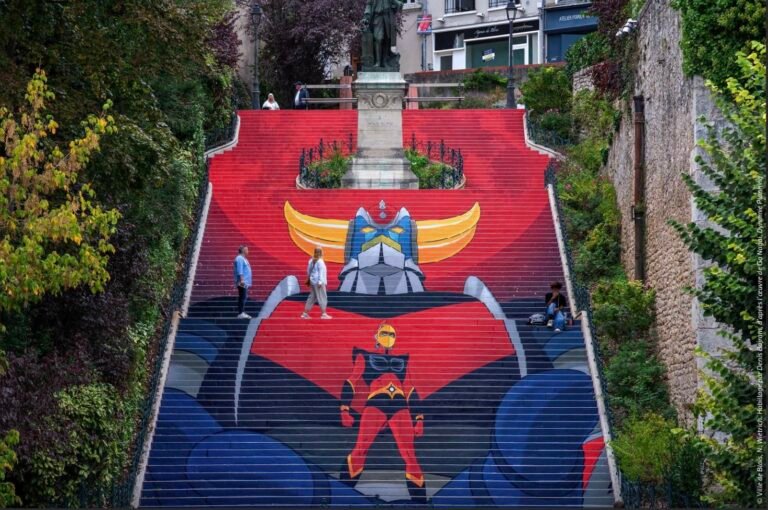 Goldorak : à Blois, la montée des marches est plus mécha que Cannes