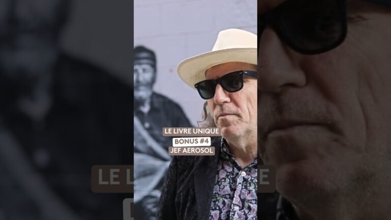 JEF AEROSOL x Le livre unique : s’accaparer les murs pour montrer l’art du pochoir