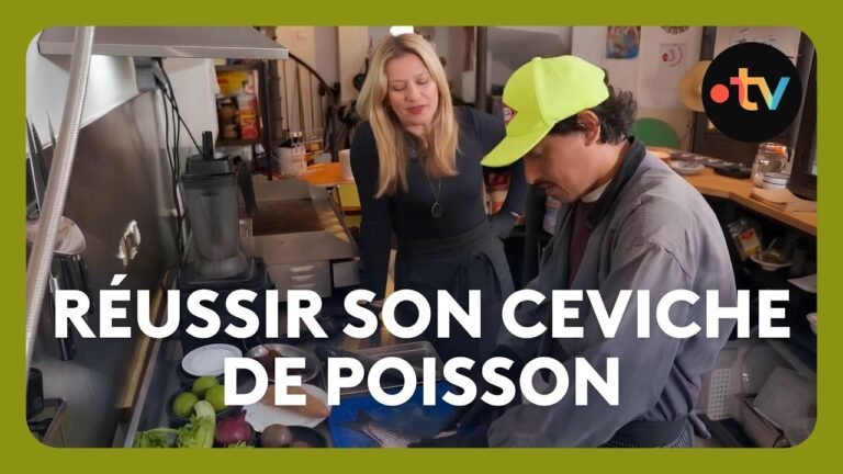 La recette du leche de tigre avec Juan à Marseille pour réussir son ceviche de poisson