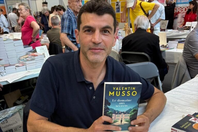 L’Azuréen Valentin Musso rencontre ses lecteurs au Festival du livre de Mouans-Sartoux avant de revenir bientôt aux Rencontres de Cannes