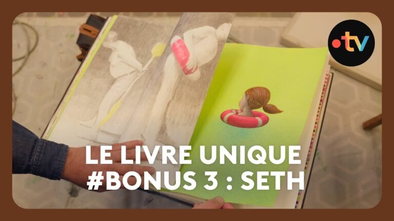 LE LIVRE UNIQUE – BONUS#3 : Interview inédite du street artiste SETH ✨