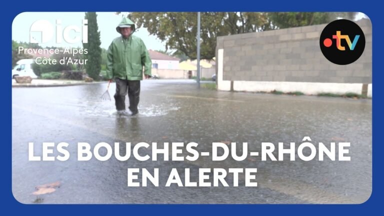 Les orages violents provoquent d’importants dégâts dans les Bouches-du-Rhône